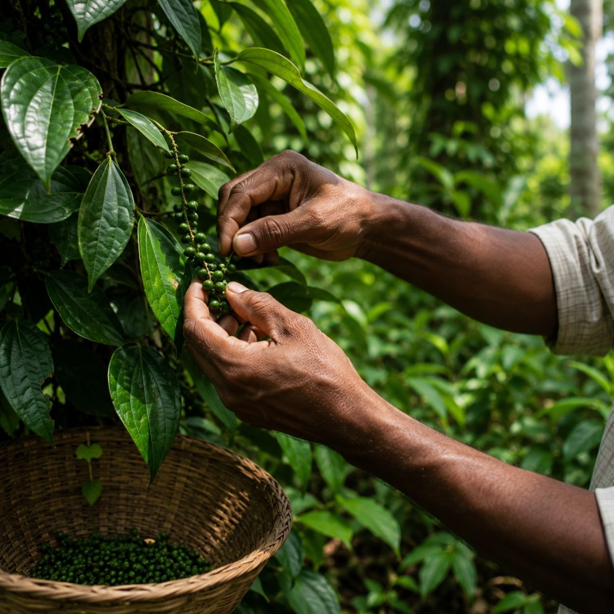 Artisanal Handpicked Sourcing Malabar Spices