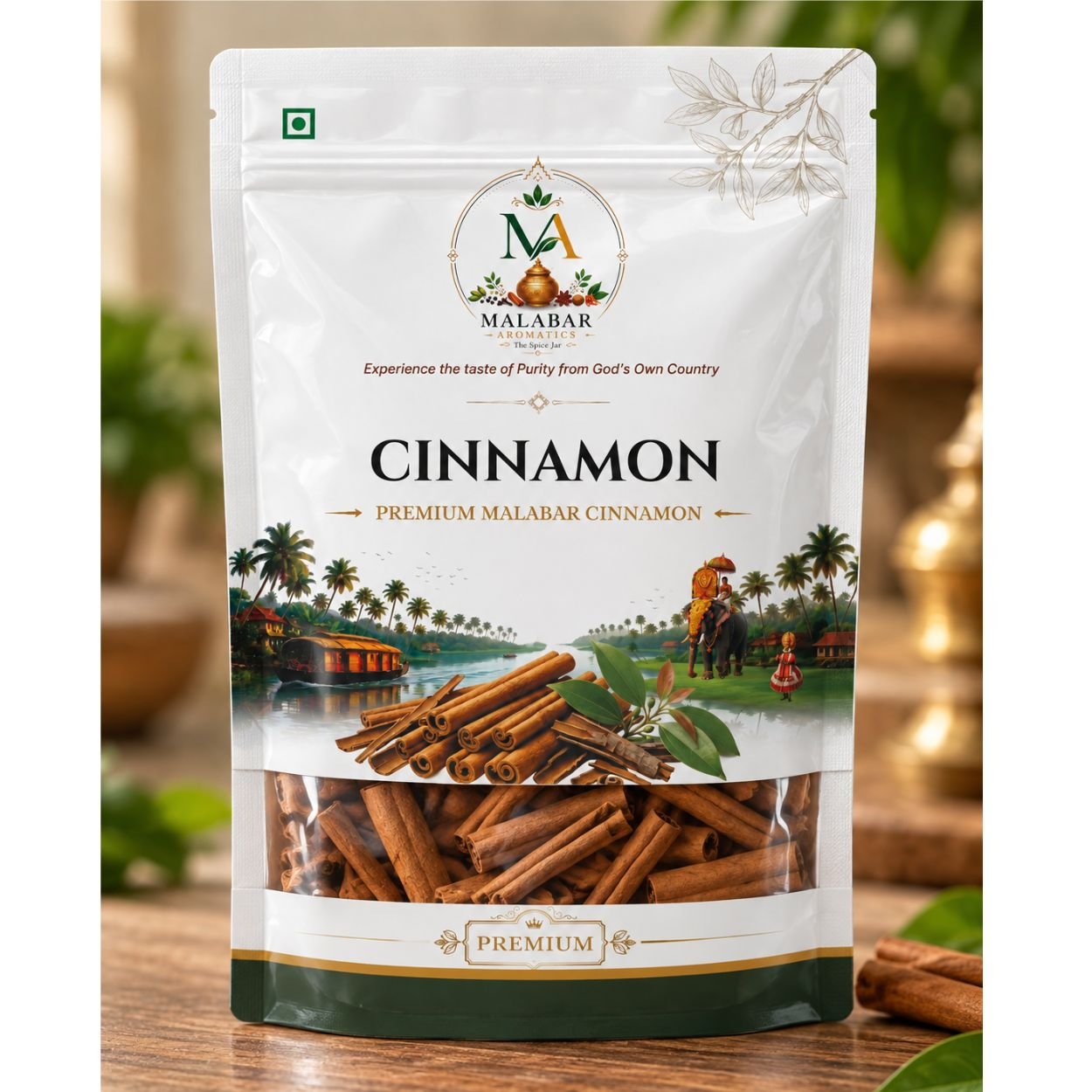Premium Malabar Cinnamon Quills Pouch